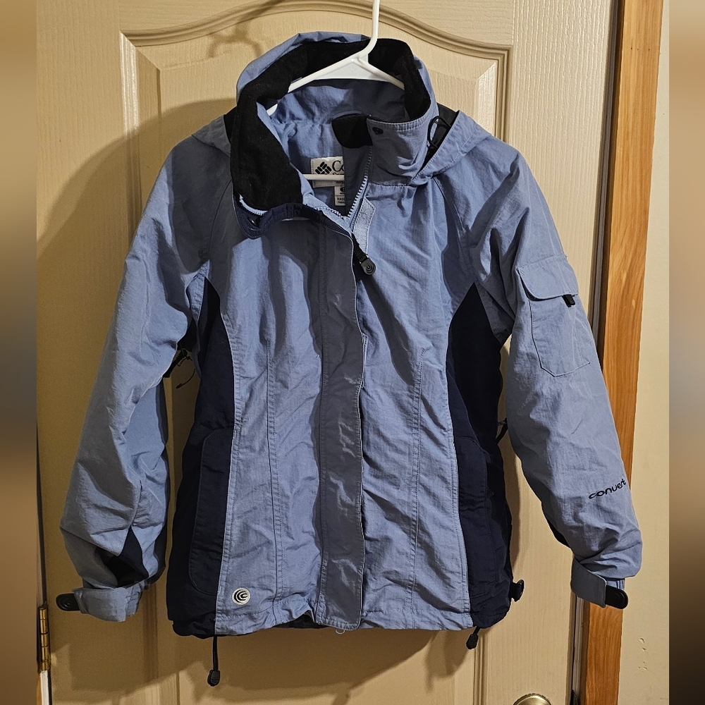 Vintage Columbia Womens Small Blue Winter Ski Jacket Excellent Condition